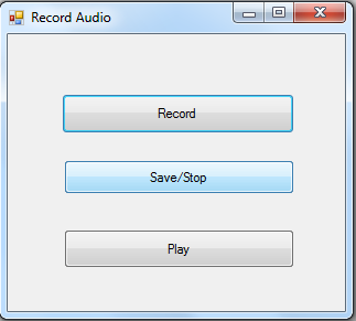 دانلود سورس کد ضبط صدا و پخش صدای ضبط شده در سی شارپ c#.net