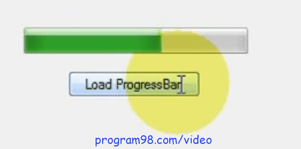 ساخت برنامه لود شدن progressbar با کلیک روی دکمه در سی شارپ